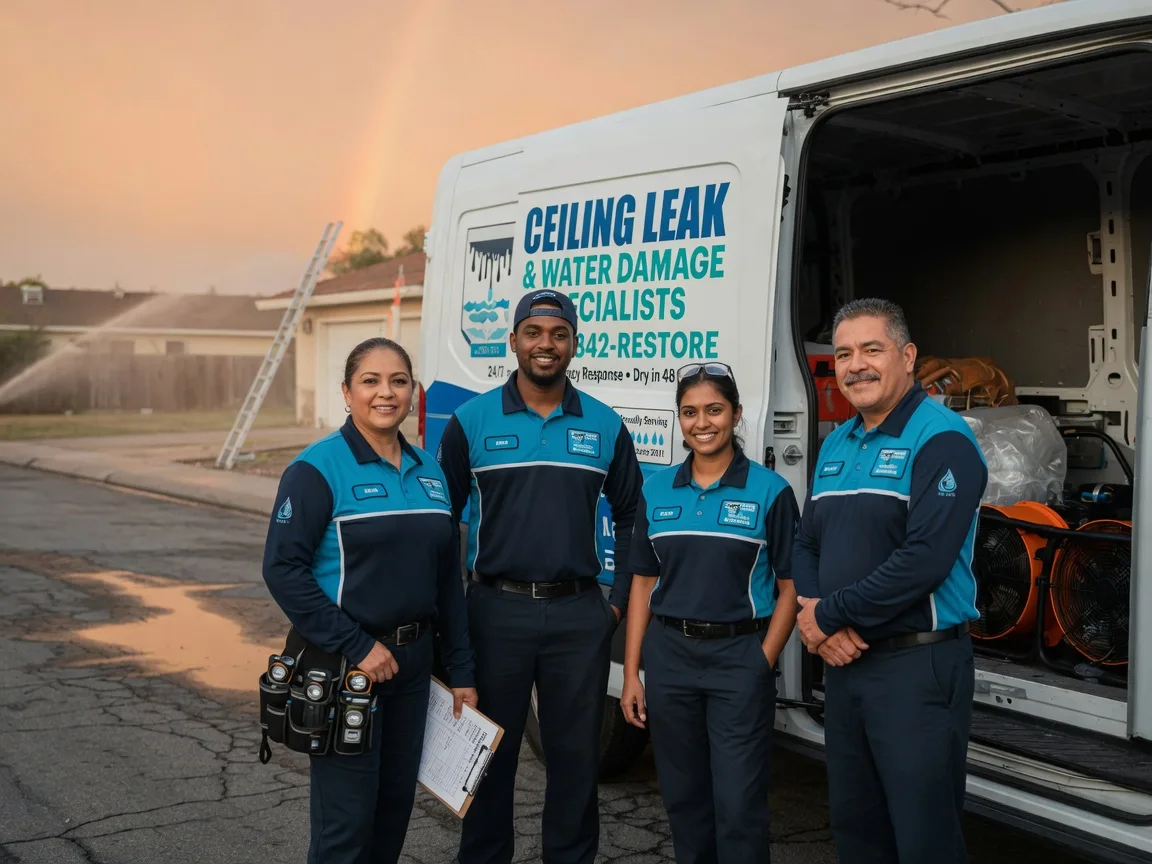 Ceiling Leak Cleanup company in Saxon, WI
